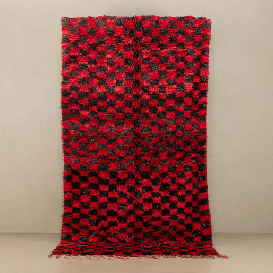 Rabie - vintage boujad rug - Wavlynn