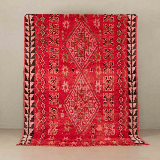 Kamilah - vintage boujad rug - Wavlynn