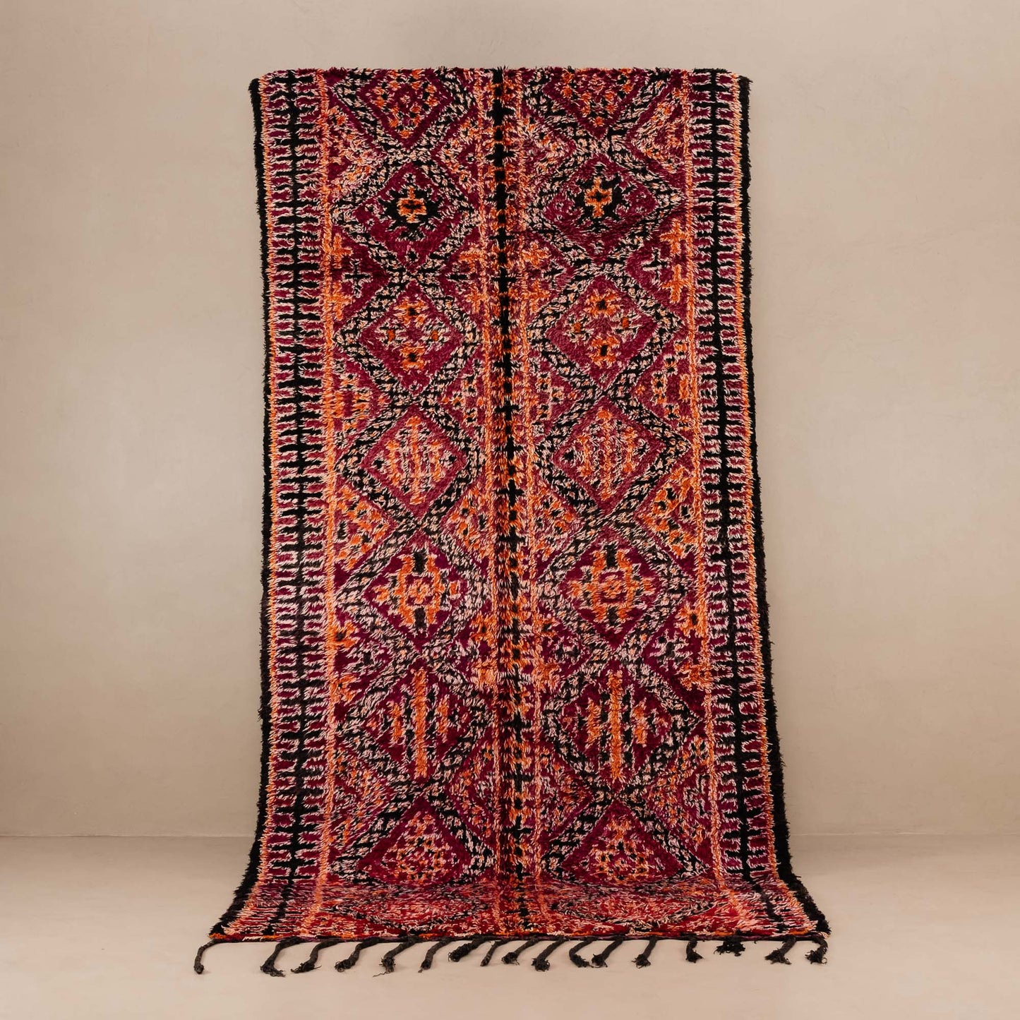 Rayhana - vintage beni mguild rug - Wavlynn