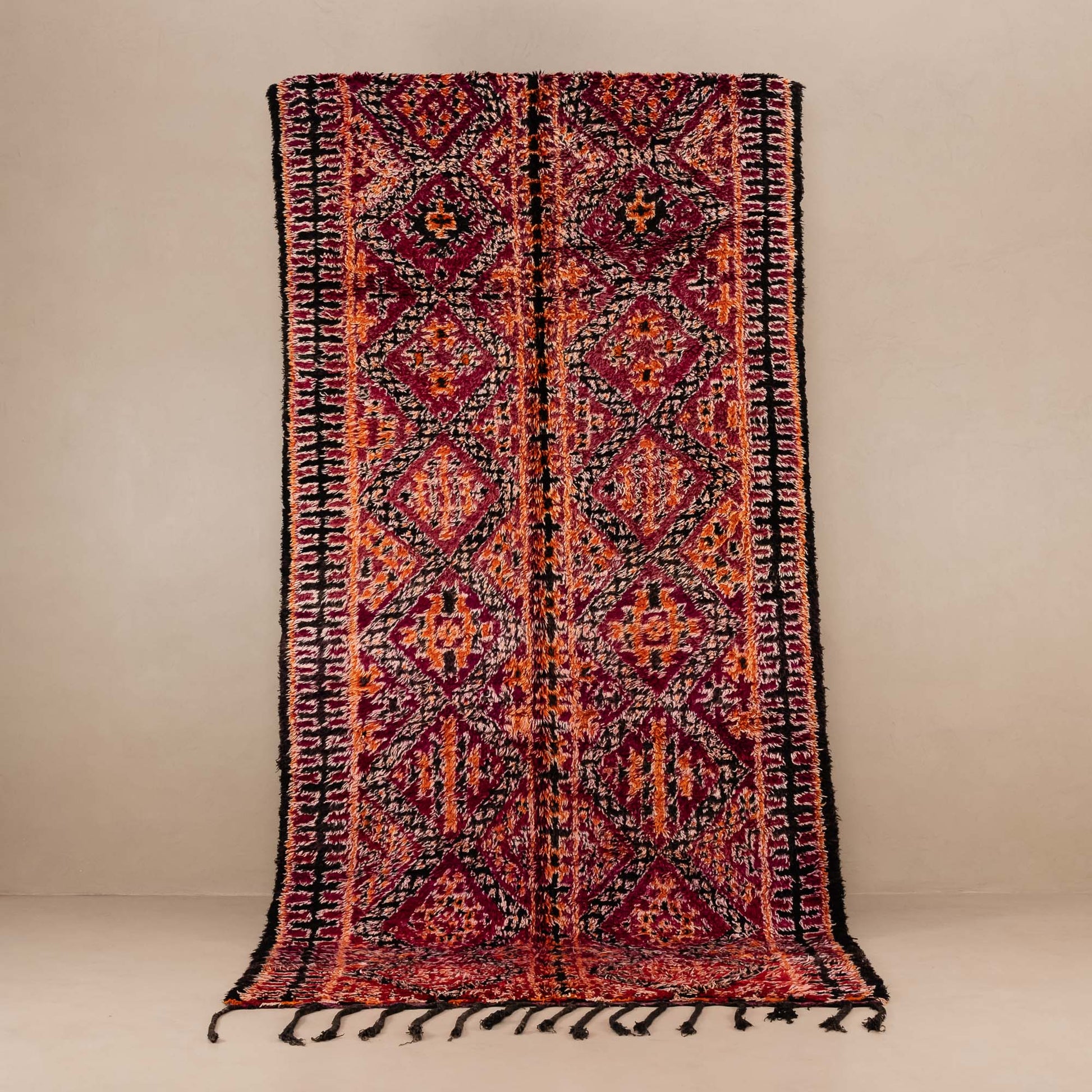 Rayhana - vintage beni mguild rug - Wavlynn