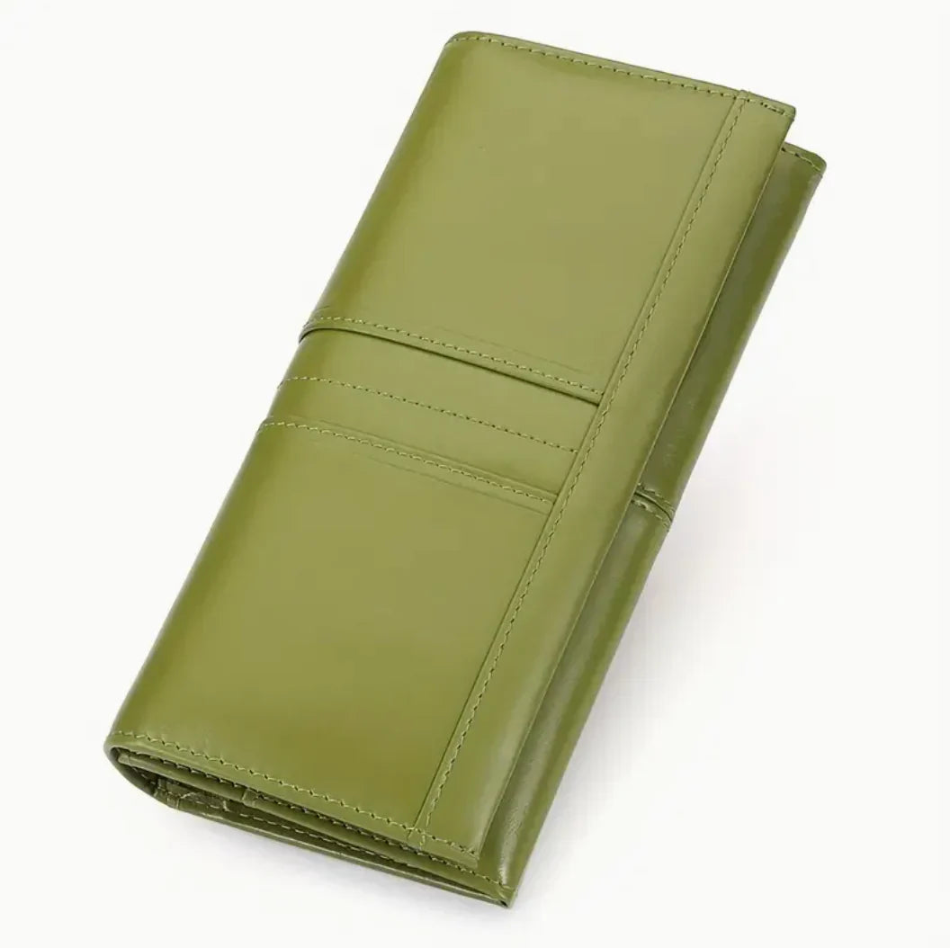 Wavlynn Lynn Wallet - Vegan Leather Slim Cardholder With Multiple Card Slots For Everyday Use