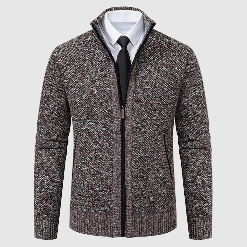 Blackwell Signature knitted coat by Lorenzo Vitali, tailored silhouette in refined modern style