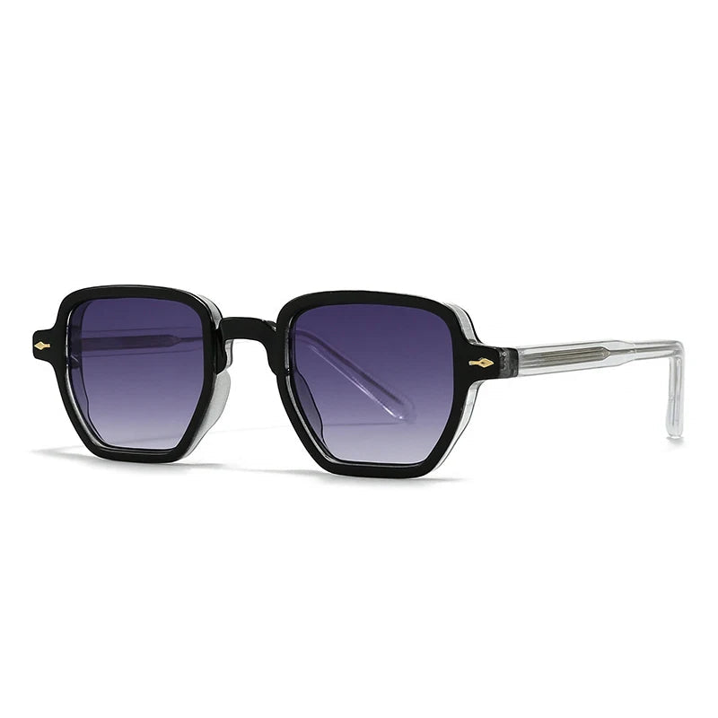 Braylen Retrocore square sunglasses chunky temples UV400 lenses 90s vintage bold style