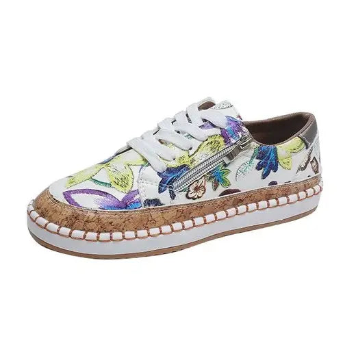 Women's breathable moccasin-inspired sneakers lightweight slip-on with ergonomic comfort support for all-day comfort