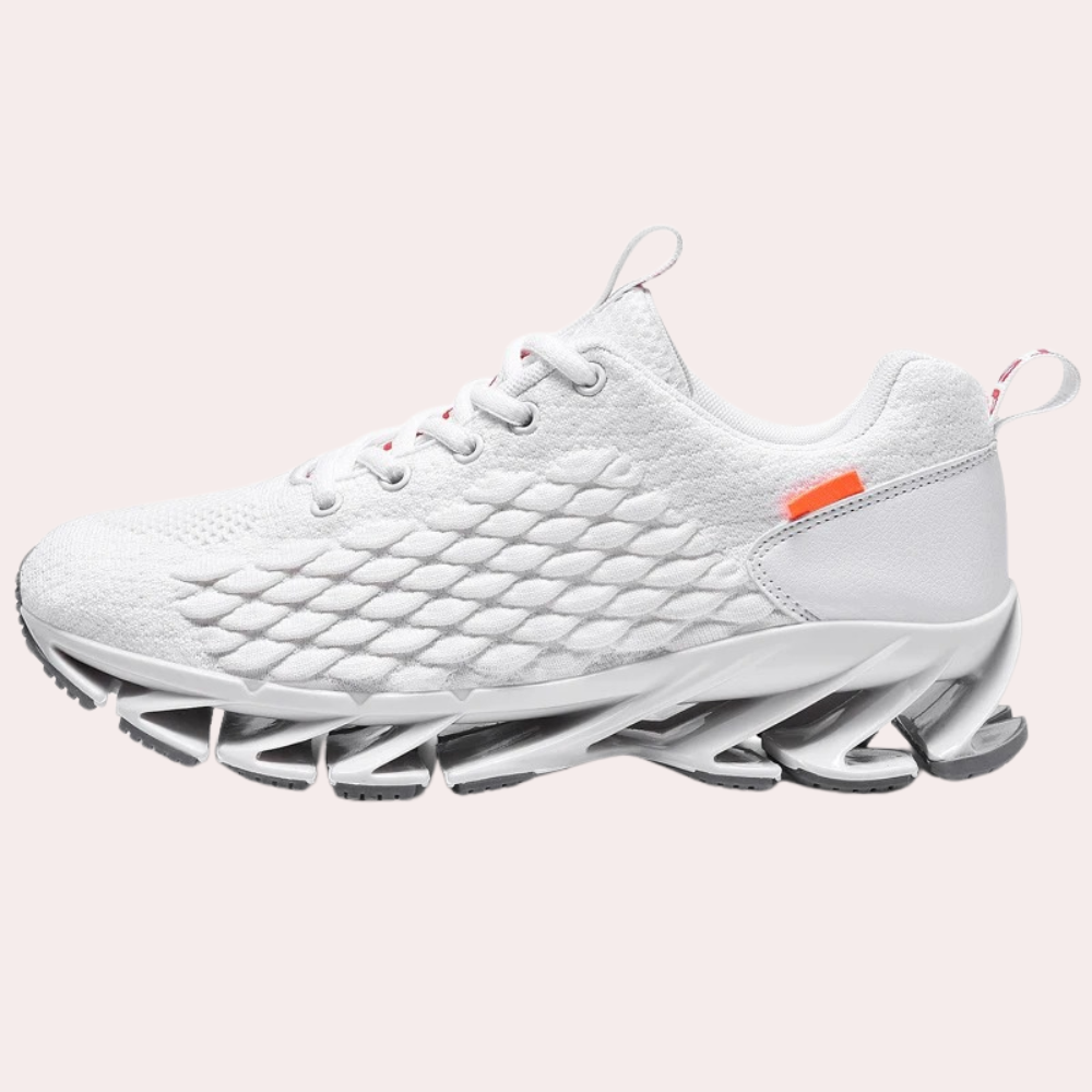 Men's ultralight running shoes breathable knit upper shock-absorbing sole optimal grip Wavlynn