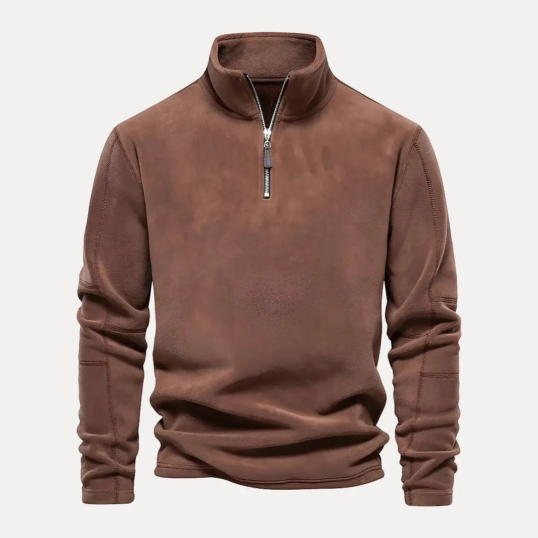 Canyon Peak half-zip fleece sweatshirt relaxed fit for outdoor adventures and casual wear
