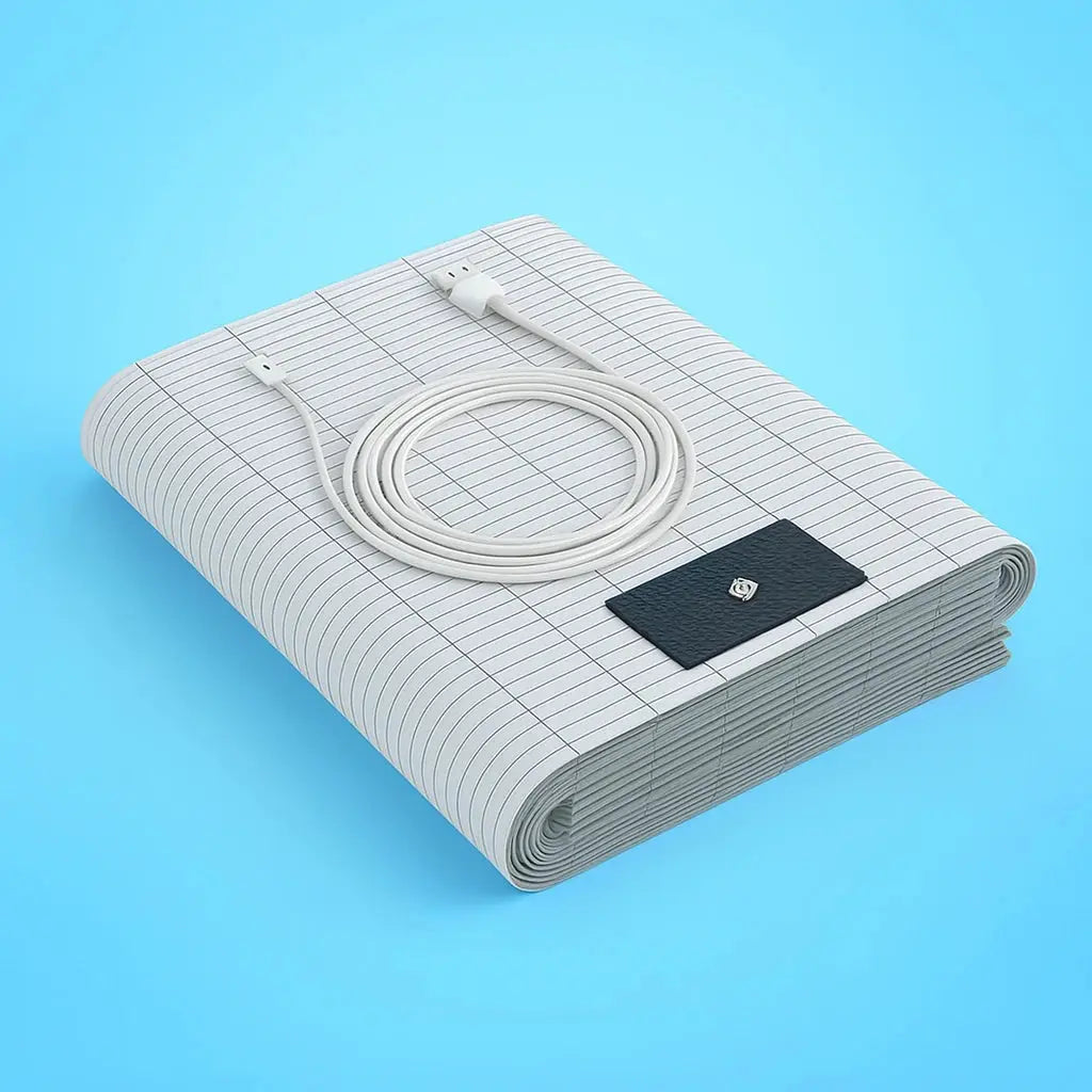 EarthFlow Grounding Mat conductive earthing pad for sleep recovery and natural body recharging