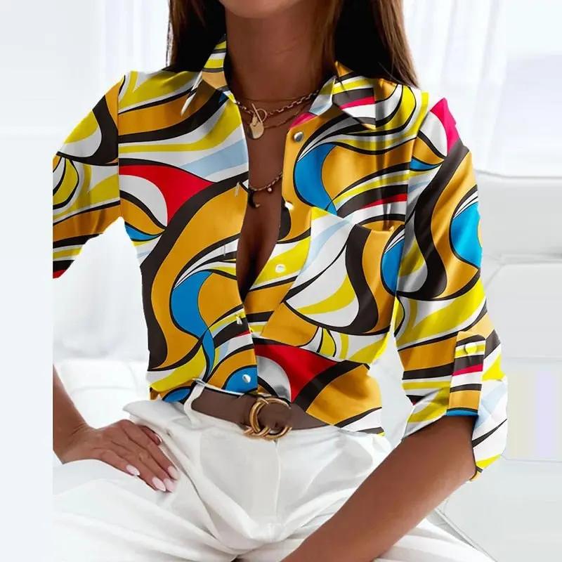 Women's ivory structured collared blouse Elisa by Wavlynn, classic silhouette for versatile workwear