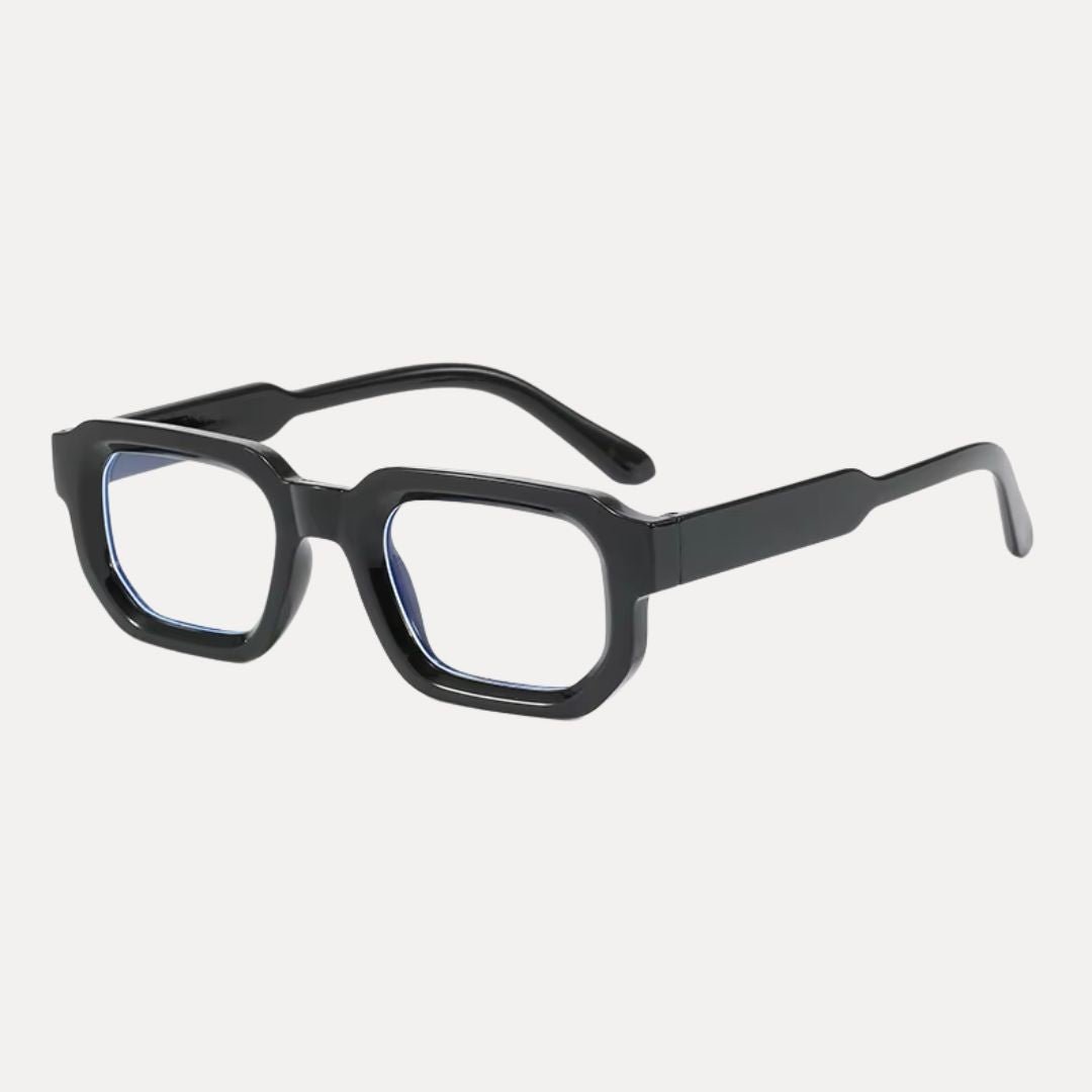 Wavlynn unisex rectangle sunglasses retro modern style UV400 protection HD lenses luxury eyewear