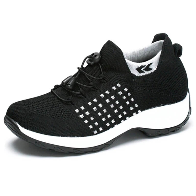 OrthoLuxe orthopedic comfort shoes neutral tone slip-on style with cushioned arch support sole