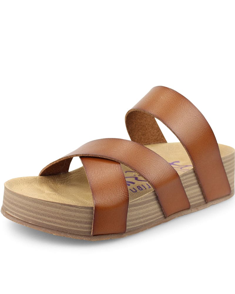 Women's beige crisscross braided strap wedge sandals with supportive sole, chic slip-on summer style
