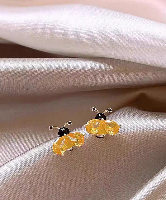Boucles d'oreilles à tige en cristal et cuivre doré à faire soi-même - Wavlynn