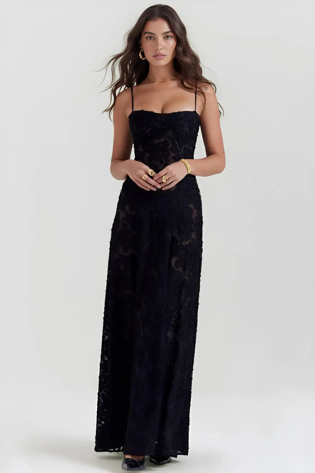 Elegant Evening Maxi Dress
