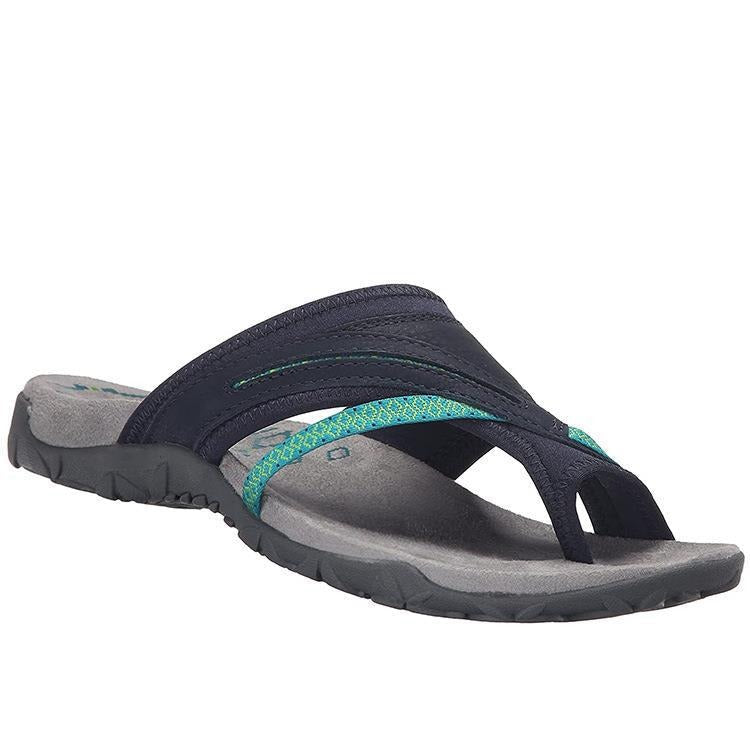 Women's comfort slippers Linden in neutral tones with supportive cushioned sole for daily comfort