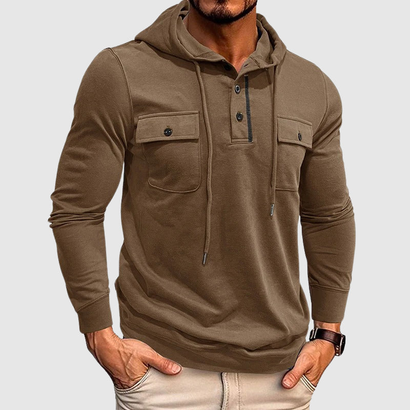 Felix Grant Urban Pulse Hoodie relaxed fit with drawstring hood and dual chest pockets