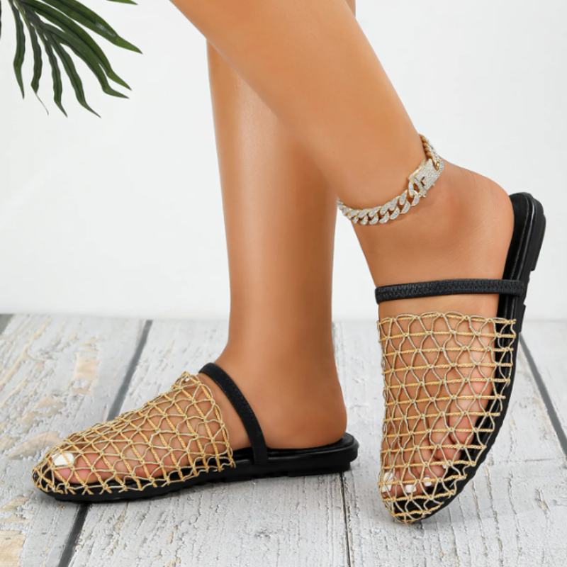 Women's Suzette mesh sandals lightweight breathable design with cushioned support for warm-weather comfort