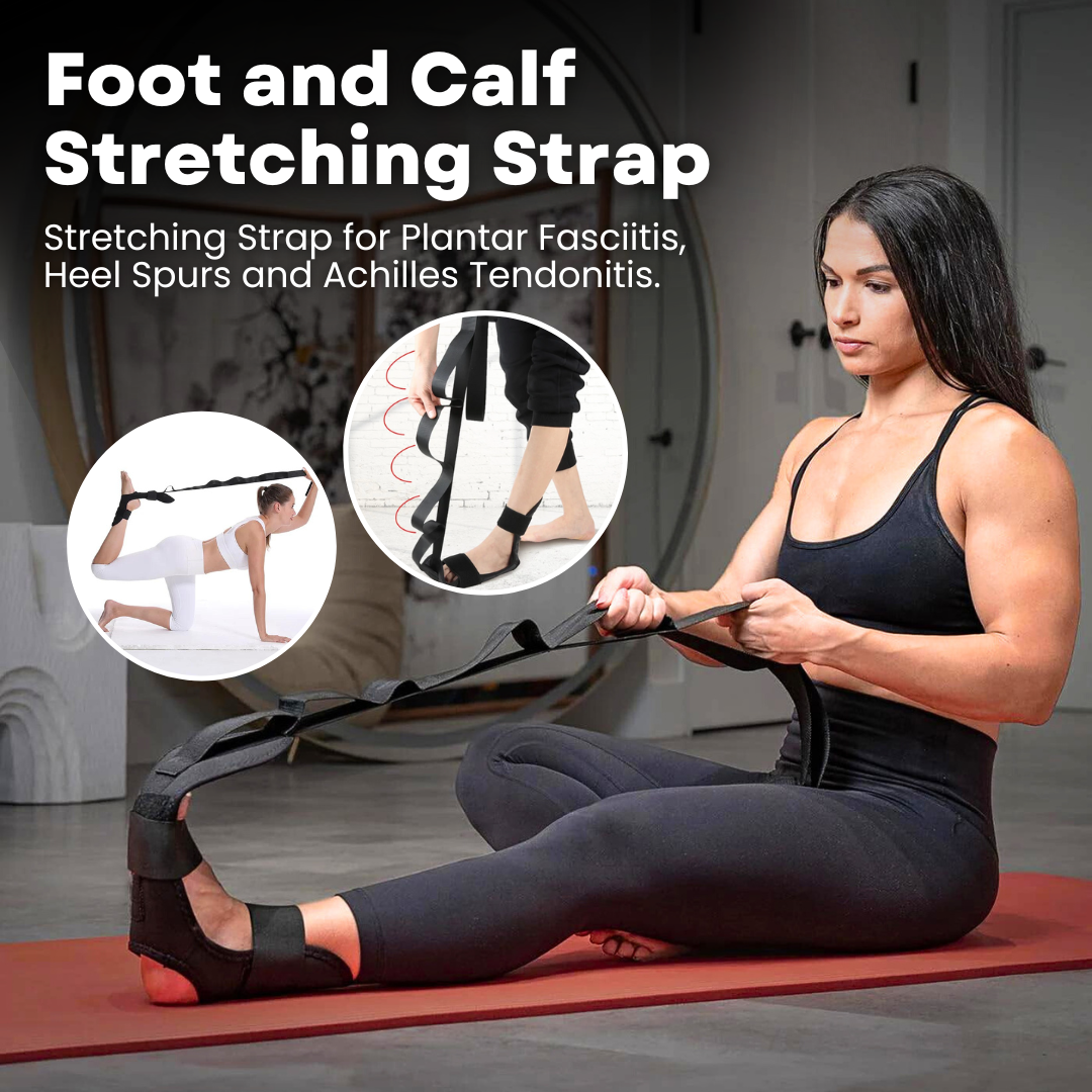 Foot & Calf Stretching Strap - Wavlynn