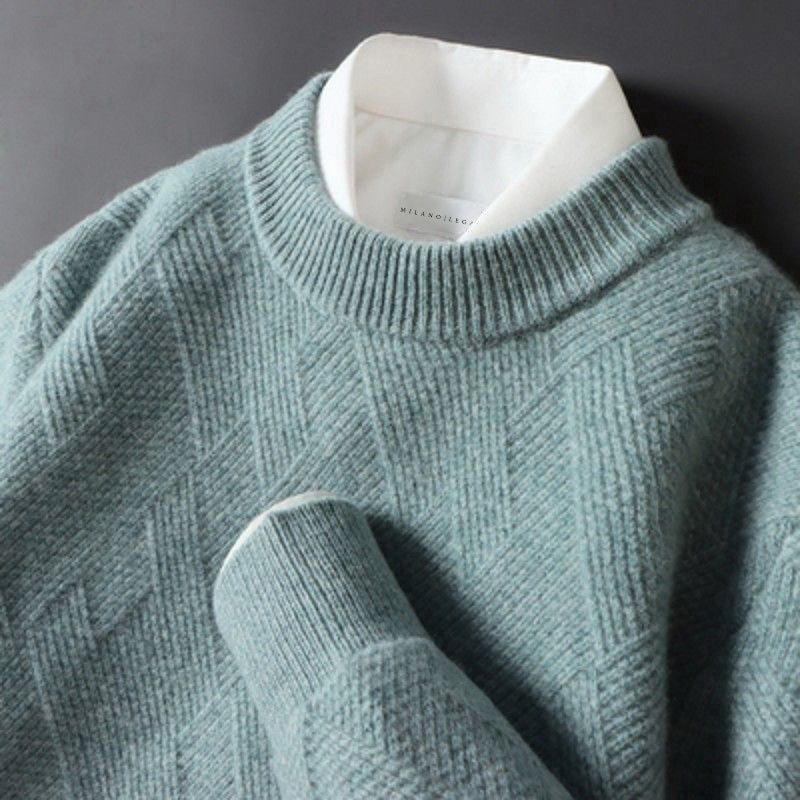 François Blanchet unisex cashmere blend sweater, soft luxury knit in neutral tone for everyday elegance