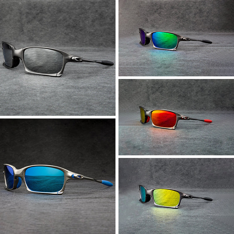 Glare Guard active sport sunglasses with durable metal frame and glare-reducing lenses for outdoor use
