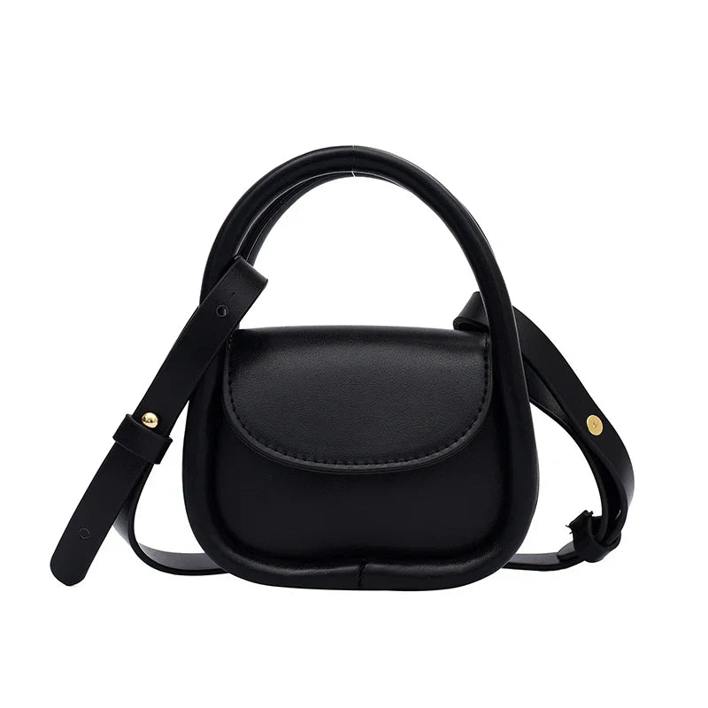 Wavlynn tan genuine leather crossbody bag with adjustable strap and snap-flap closure