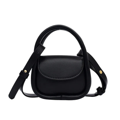 Wavlynn tan genuine leather crossbody bag with adjustable strap and snap-flap closure