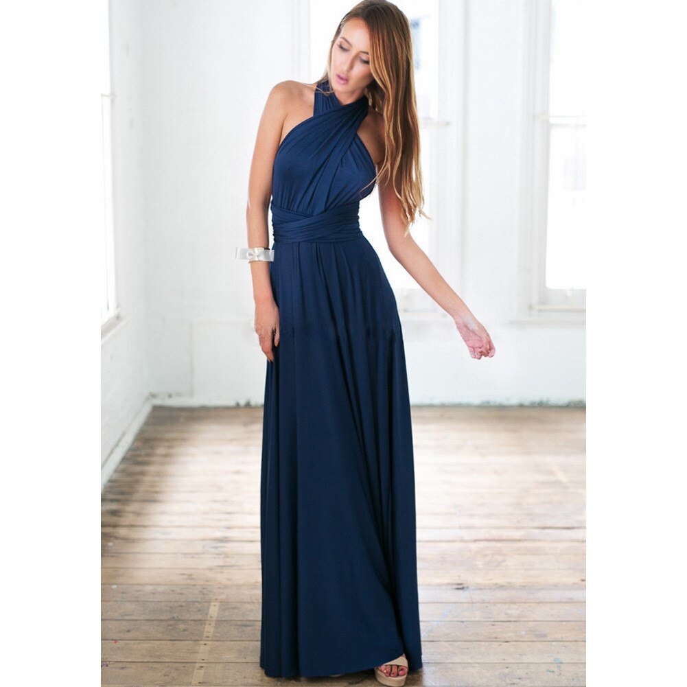 Sage green halterneck maxi dress with open back and waistband, elegant formal party silhouette