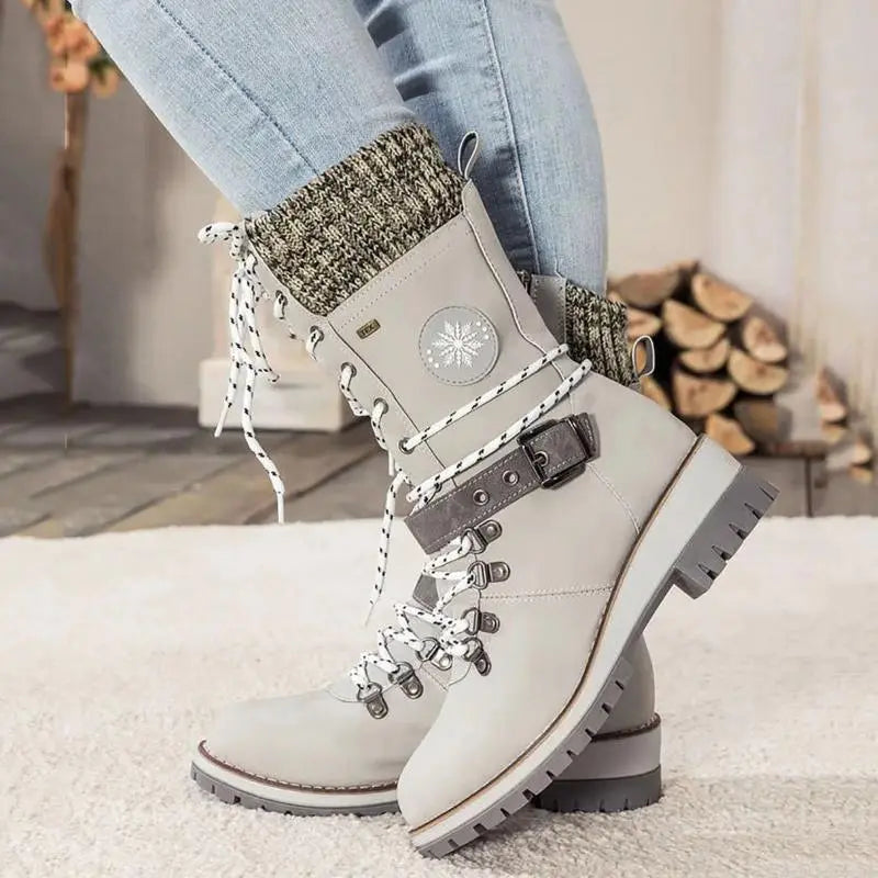 Women's Sora high heel winter boots, sleek elegant silhouette, warm stylish cold weather footwear