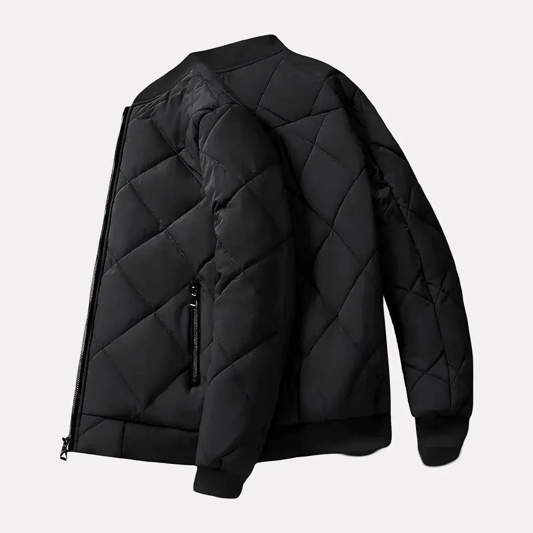 Hugo fleece-lined cotton-padded jacket in relaxed fit, cozy winter essential with insulated padding