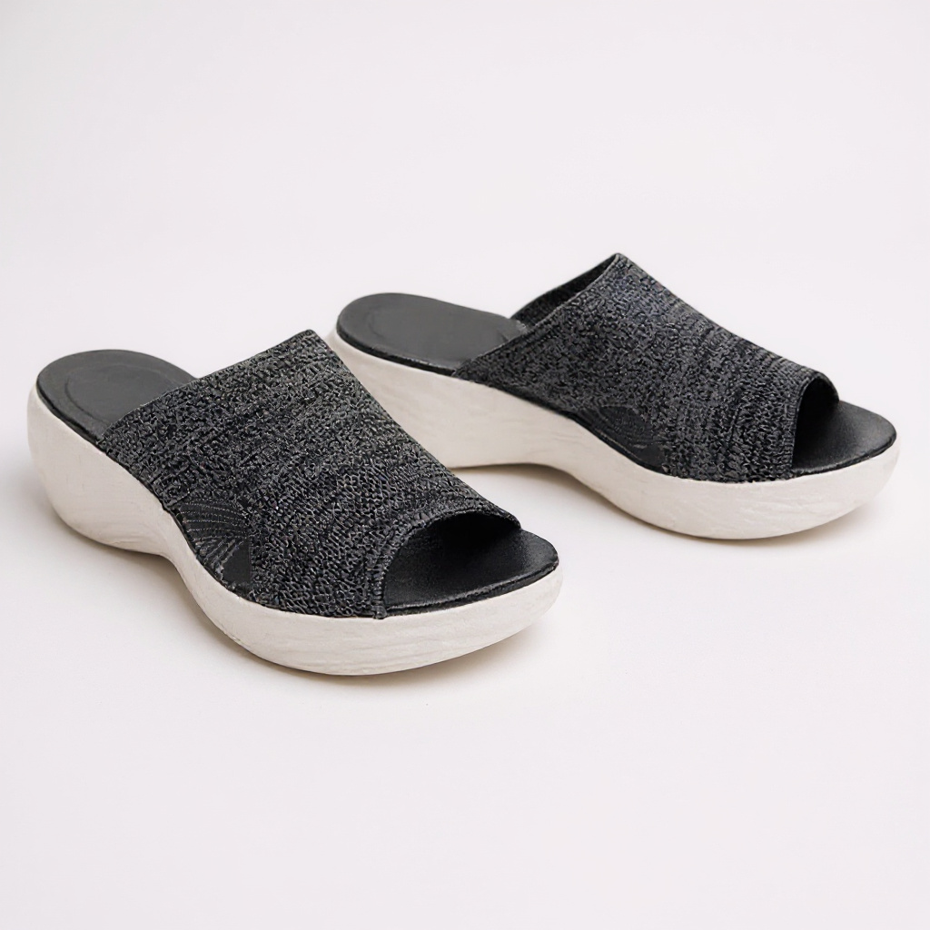 Women's comfort adjustable sandals with contoured cushioning support for all-day comfort and elegant style