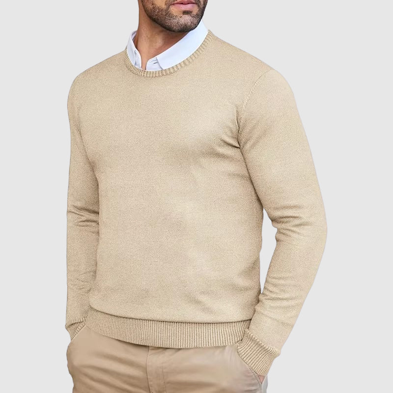 Roberto Russo Il Maestro men's sweater artisan-crafted premium fibers durable soft Italian-inspired knitwear