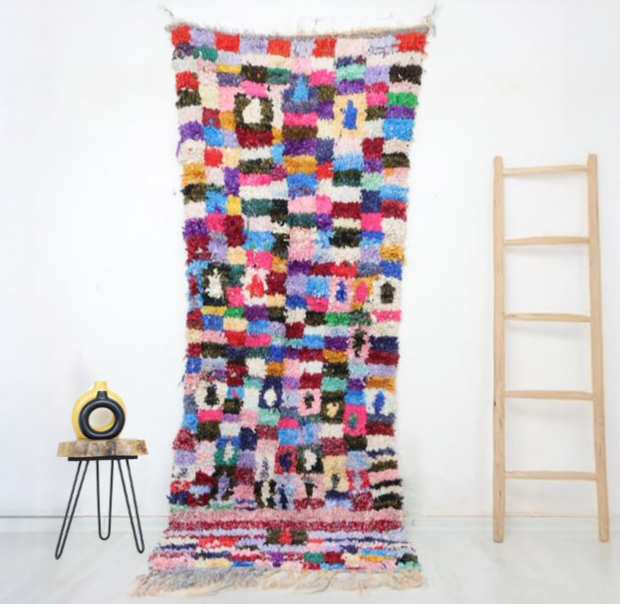 Ines Moroccan Rug 3'0" x 7'9" - Wavlynn