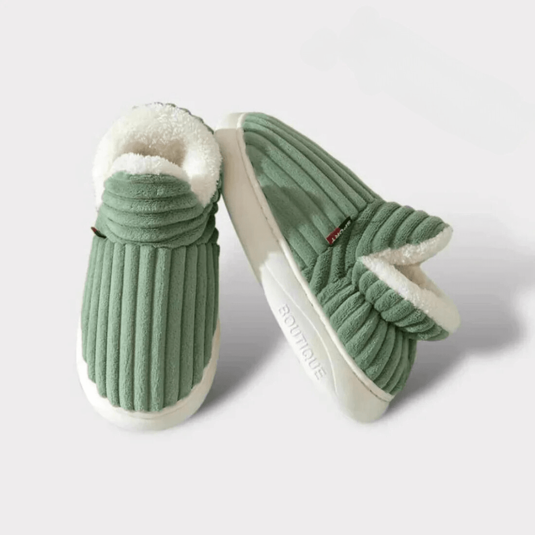 CloudCush ultra-cozy plush slippers with cloud-soft cushioning for ultimate winter warmth