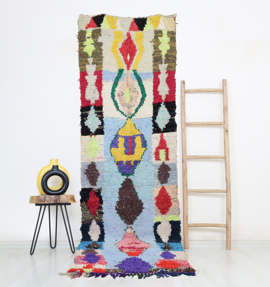 Khedduj Moroccan Rug 3'3" x 9'7" - Wavlynn