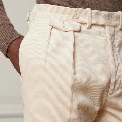 Adam Wavlynn men's casual winter trousers relaxed fit warm insulating fabric for cold weather