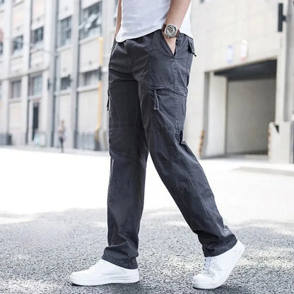 Wavlynn Landon olive green relaxed-fit cargo pants organic cotton 4-way stretch multipocket outdoor
