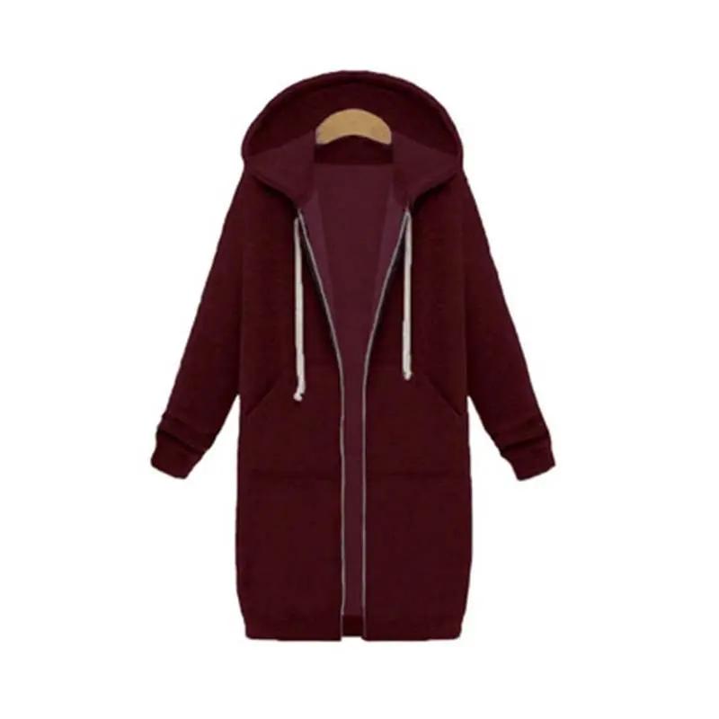 Women's longline zip hoodie cozy versatile layering essential with extended cut for everyday comfort