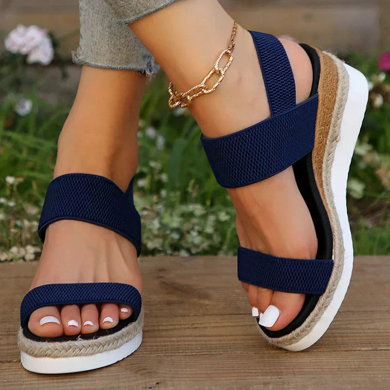 Marigold women's comfort cushioned sandals with contoured footbed and secure straps for all-day support