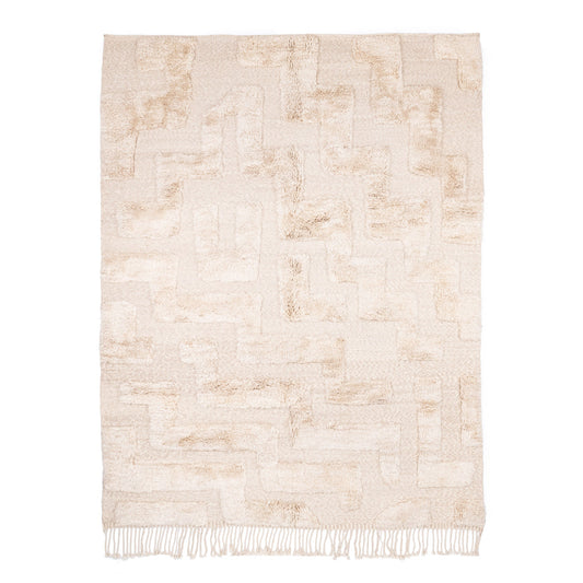 Tahra - Luxury Shag Moroccan Rug - Wavlynn