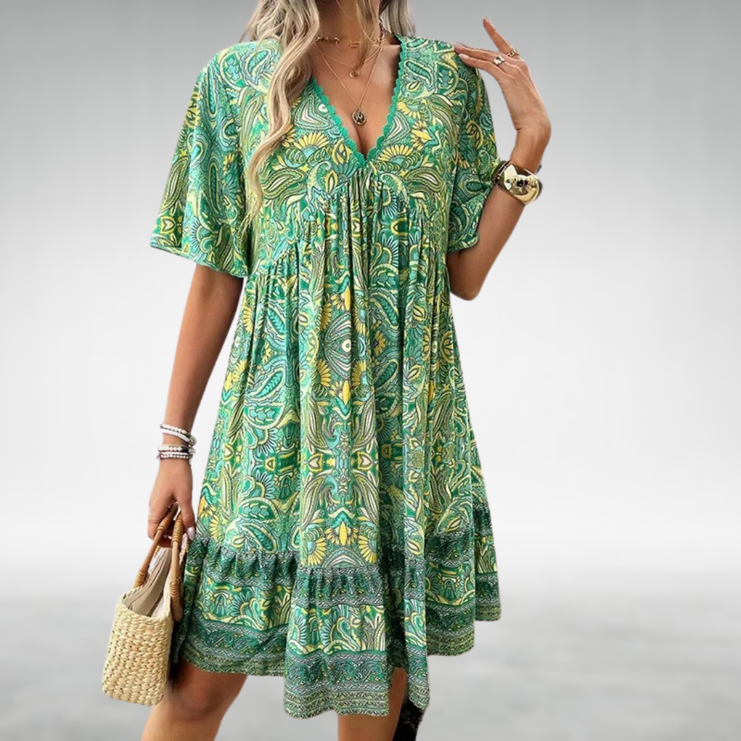 Dahlia women's draped cocktail dress elegant silhouette with flattering figure-enhancing fit