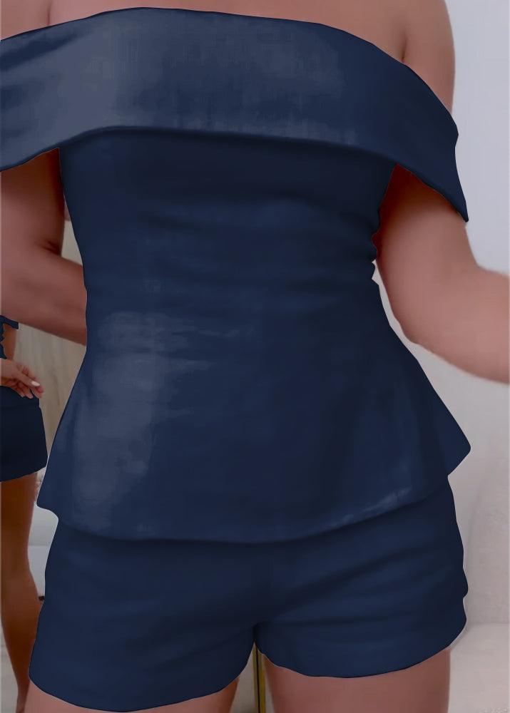 Elegant women's two-piece tailored suit with coordinated blazer and trousers for polished day-to-night style