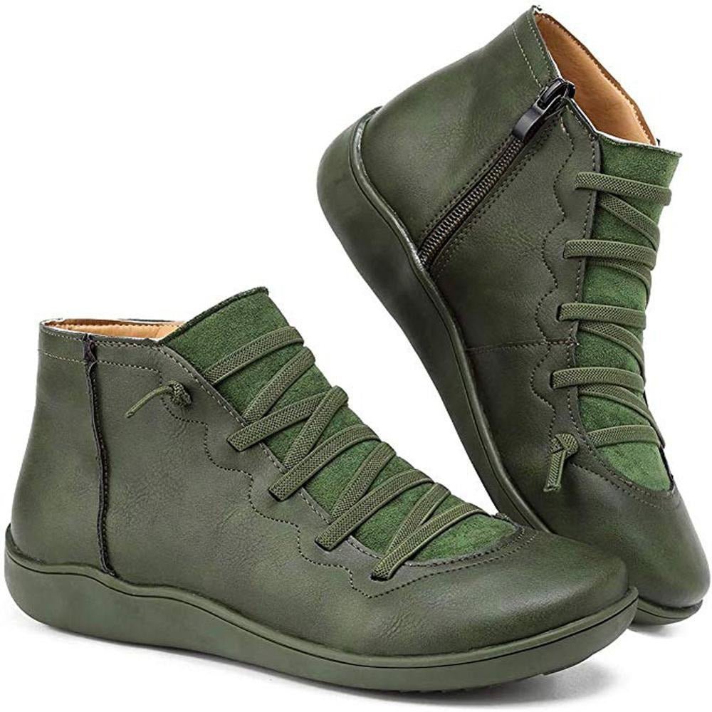 Women's minimalist black lace-up ankle boots with sleek silhouette and versatile everyday style