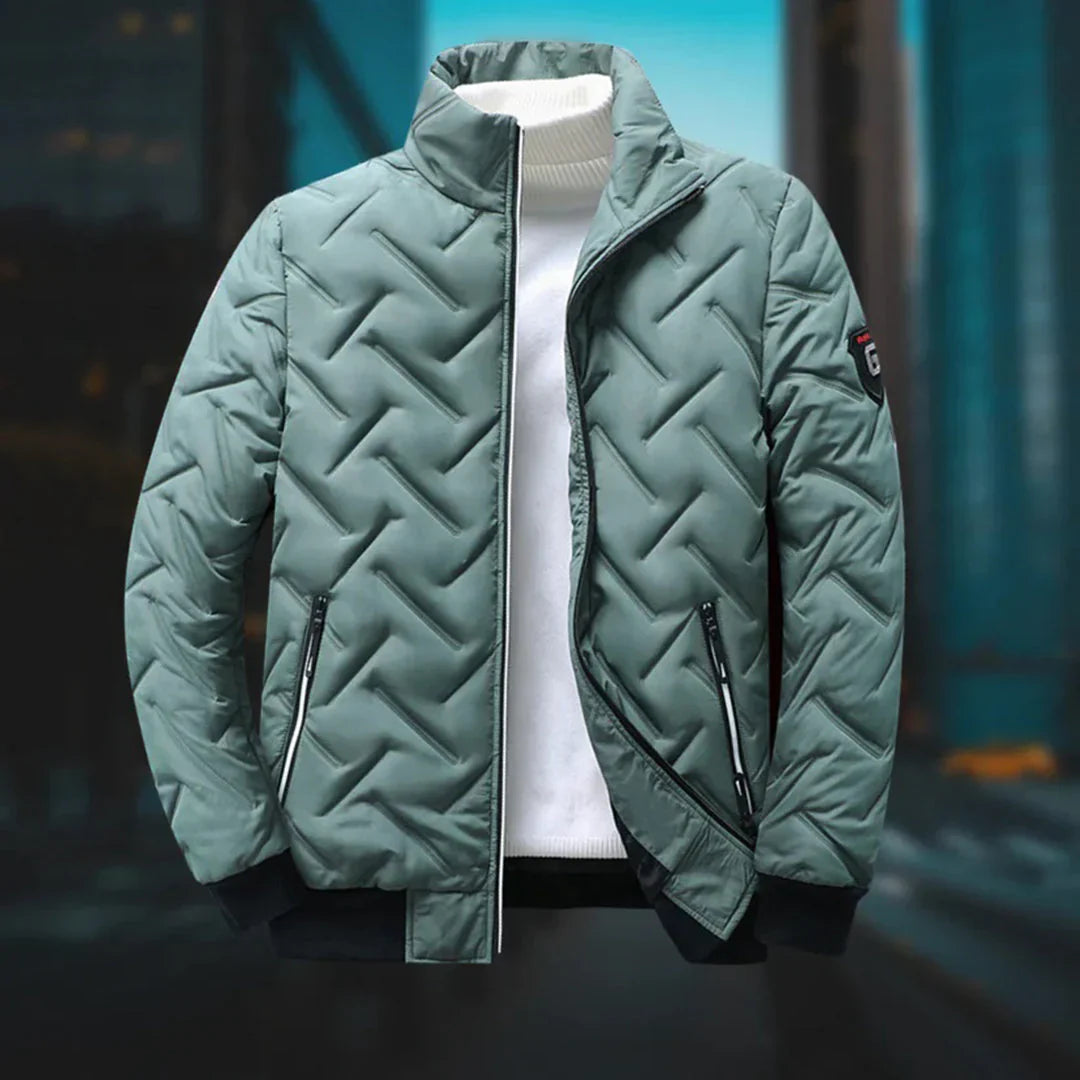 Emerson modern jacket tailored slim fit with sleek contemporary design and everyday functionality