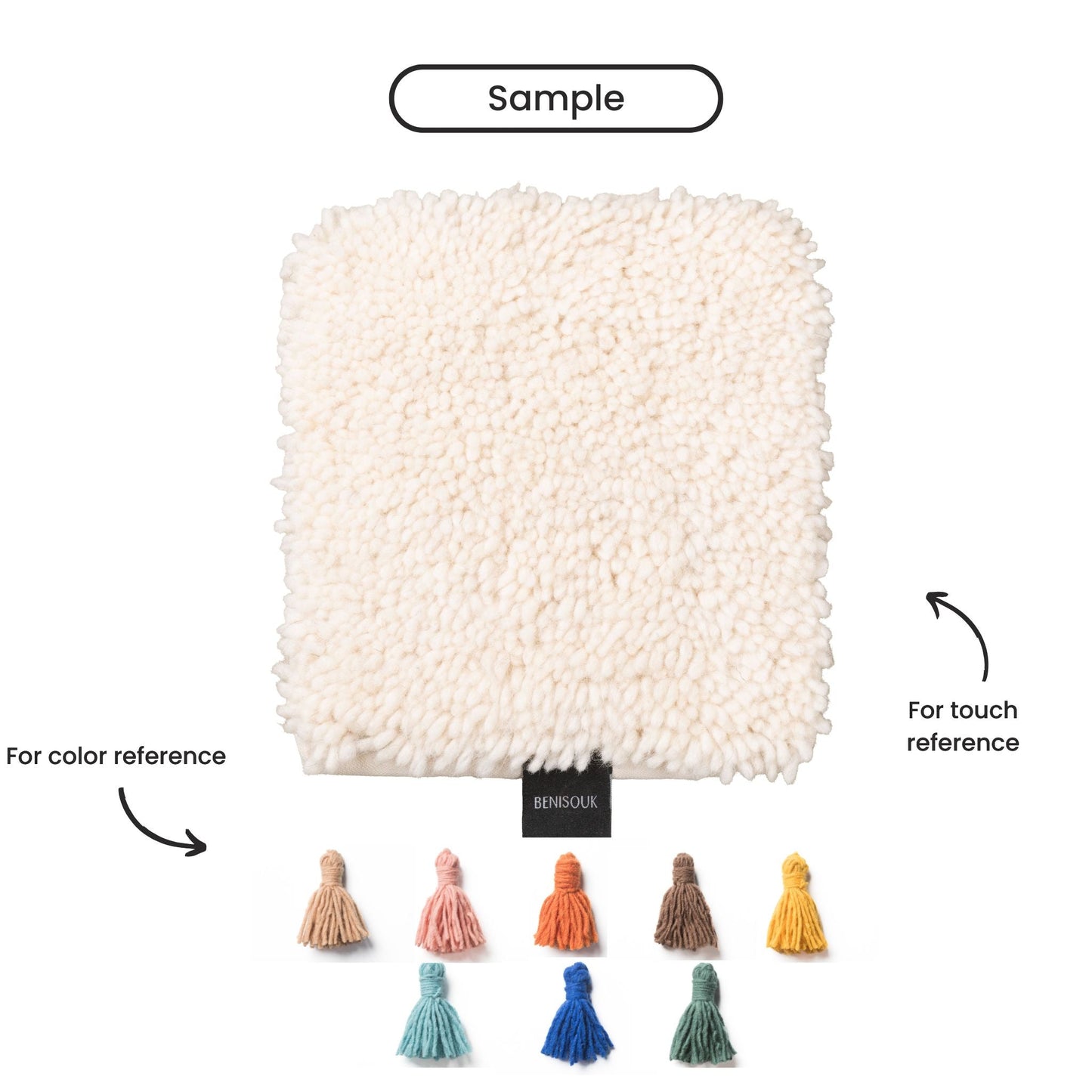 Nassij - Shag Moroccan runner rug