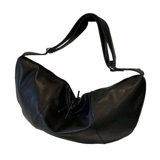 Dumpling Leather Crossbody - Wavlynn