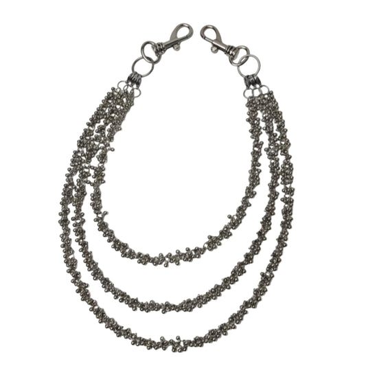 Layered Bead Wallet Chain - Wavlynn