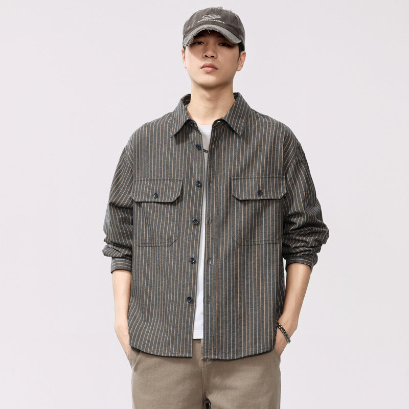 Carter Overshirt lightweight cotton relaxed oversized fit breathable everyday casual staple