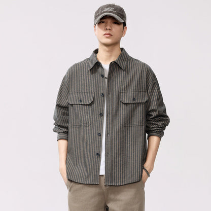 Carter Overshirt lightweight cotton relaxed oversized fit breathable everyday casual staple