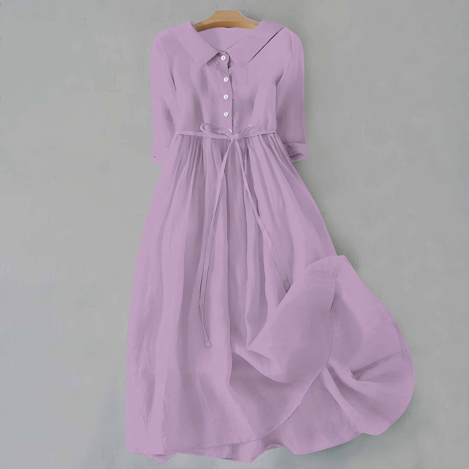 Tammie casual dress for women, breathable soft fabric, flattering relaxed fit, timeless everyday style