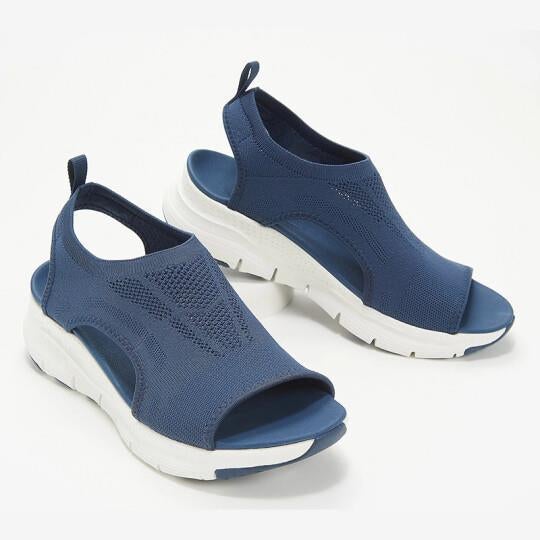 Women's Nell sandals in timeless neutral tones, elegant everyday design with cushioned sole support