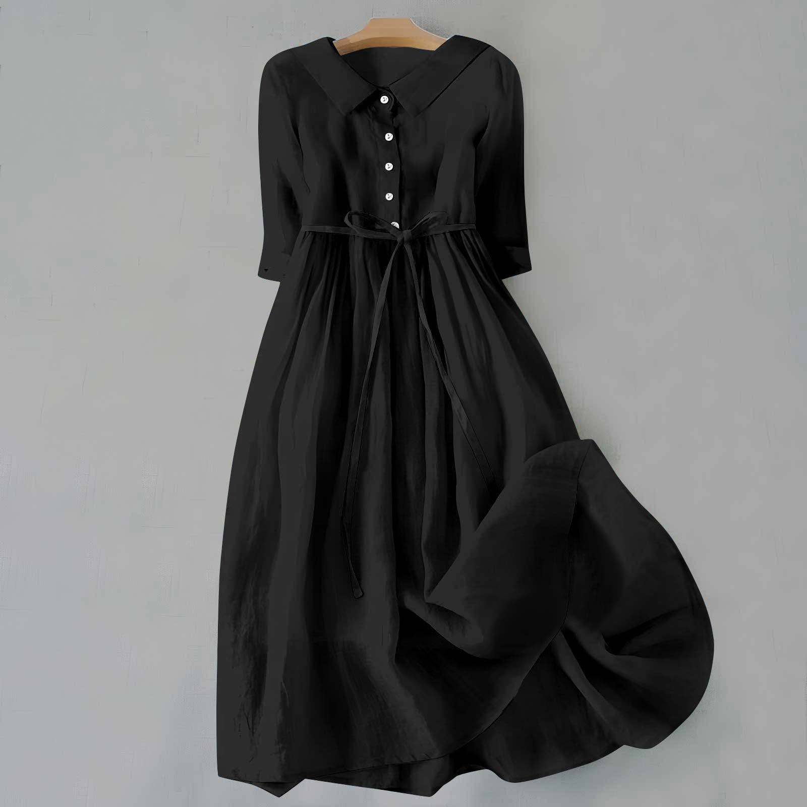 Tammie casual dress for women, breathable relaxed-fit silhouette in a timeless everyday style